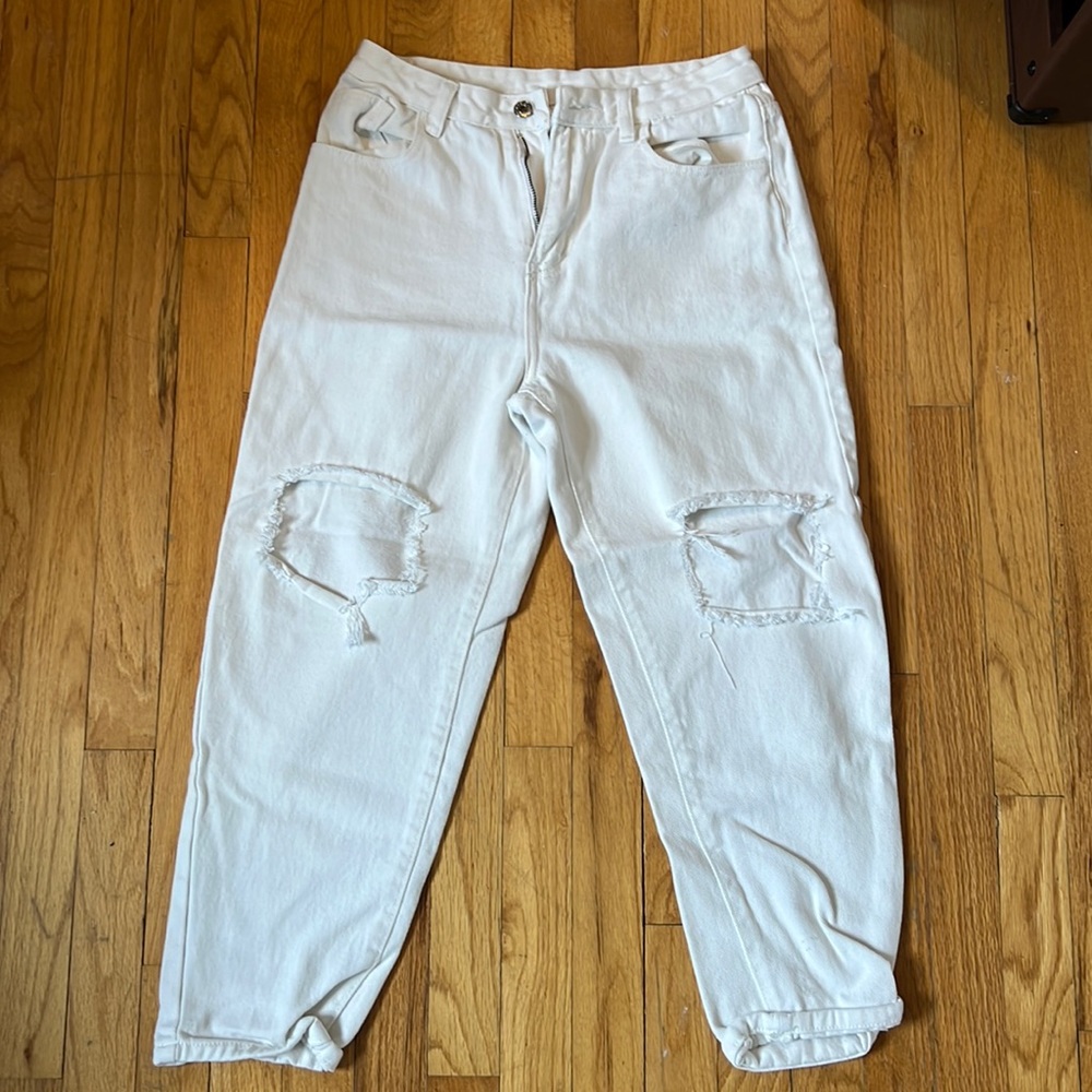 White Mom Jean